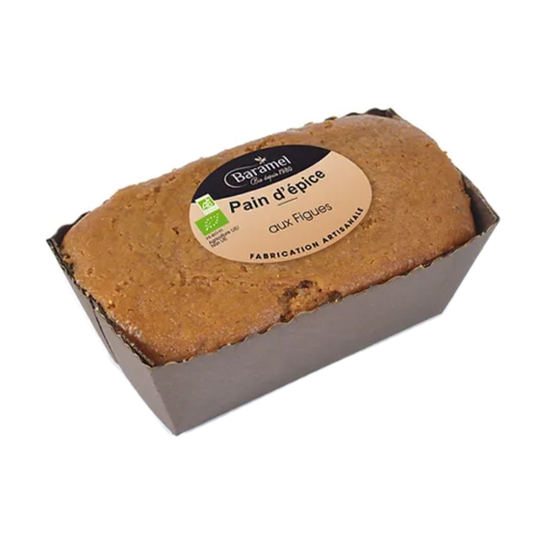 Pain d'épice bio aux figues - 300g