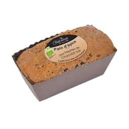 Pain d'épice bio aux pépites de chocolat noir 60% équitable - 300g
