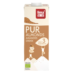 Boisson végétale d'amandes bio pur amandes - 1L