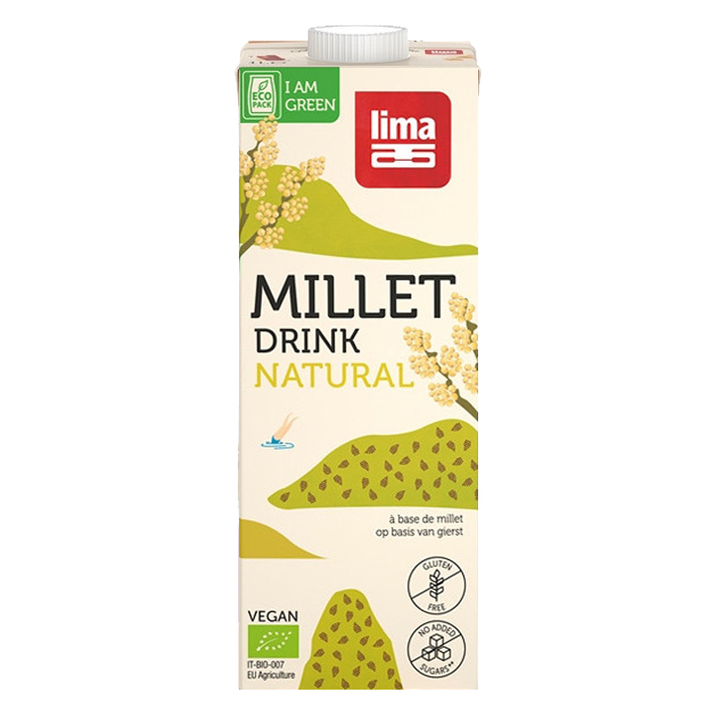 Boisson végétale de millet bio nature - 1L