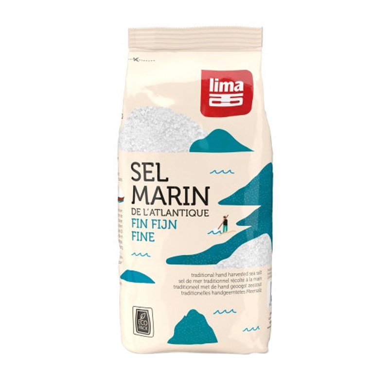 Sel marin fin -Origine Atlantique - 1kg