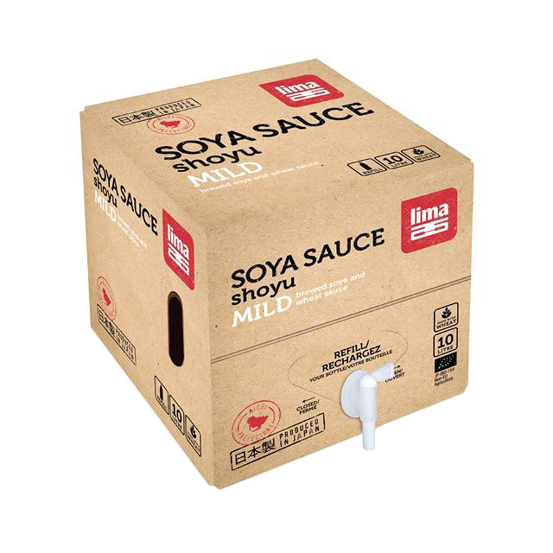 Shoyu mild - Sauce soja médium - Bidon de 10L