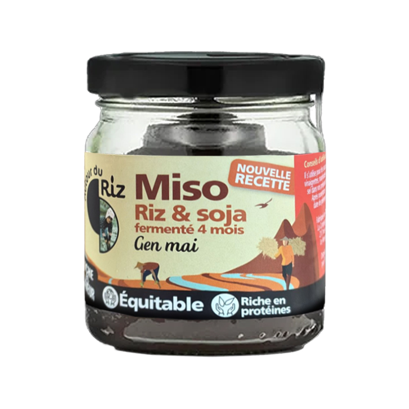 Genmai - Miso de soja au riz complet - 200g