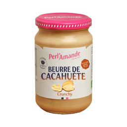 Beurre de cacahuète crunchy bio - 280g