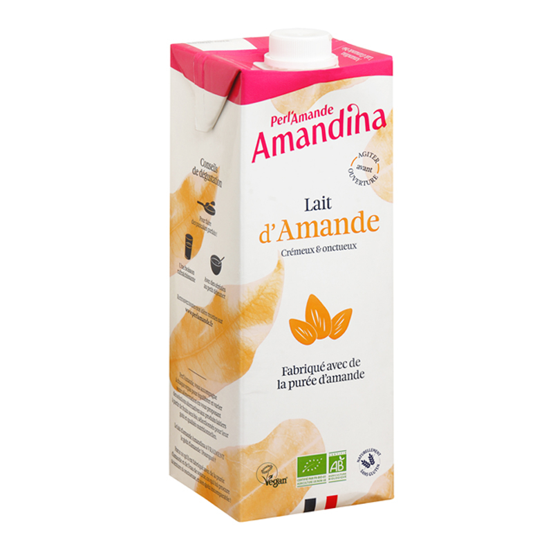 Lait d'amande Amandina bio - 1L