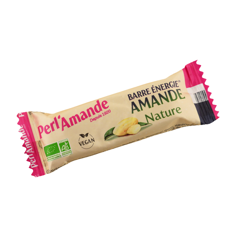Pâte d'amande blanche bio - Barre de 25g