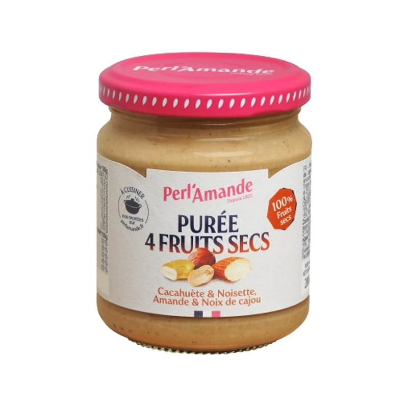 Purée aux 4 fruits secs bio - 200g