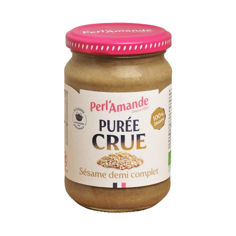 Purée crue de sésame demi complet bio - 280g