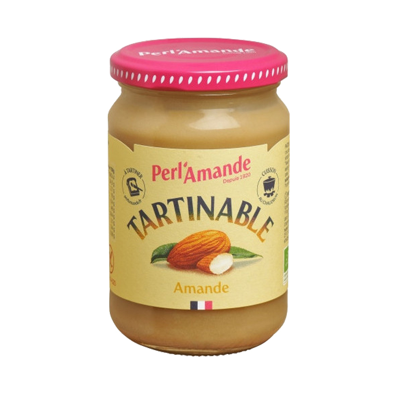 Tartinable d'amande bio au sucre de canne - 300g