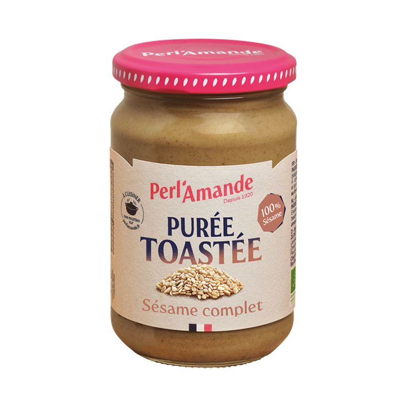 Purée toastée de sésame complet bio - 280g