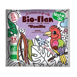 Bioflan kids à la vanille bio - 30g
