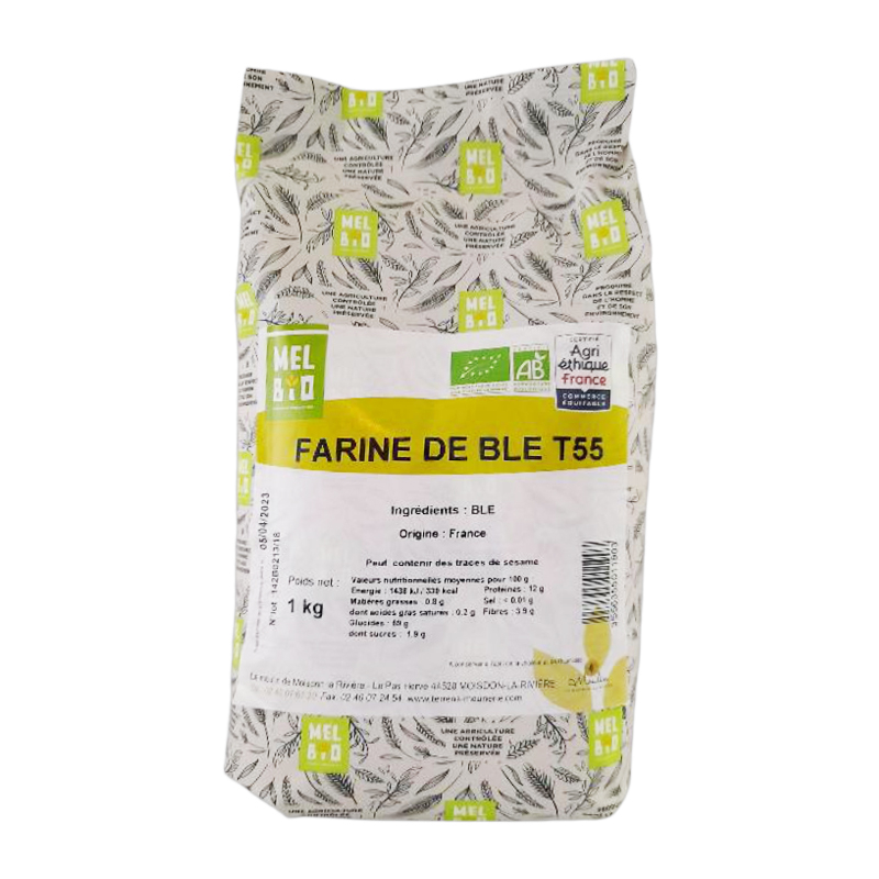 Farine de blé T55 - 1kg