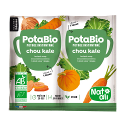 Potage instantané bio Potabio - Chou kale - 2x8.5g