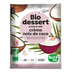 Bio dessert - Préparation pour crème à la noix de coco bio - 60g
