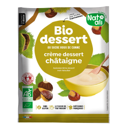 Bio dessert - Préparation pour crème à la châtaigne bio - 60g