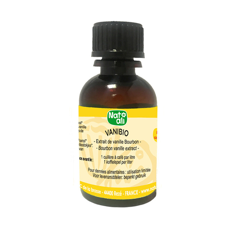 Extrait naturel de vanille bio - 30ml