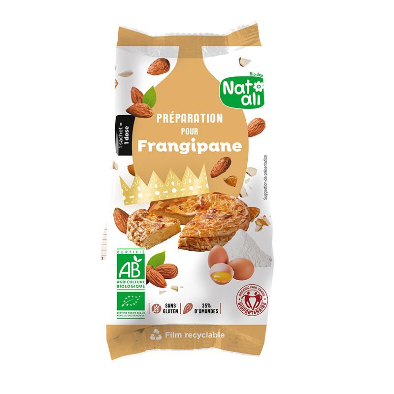 Préparation pour frangipane en poudre bio - 150g