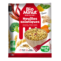 Nouilles asiatiques aux algues bretonnes - 80g