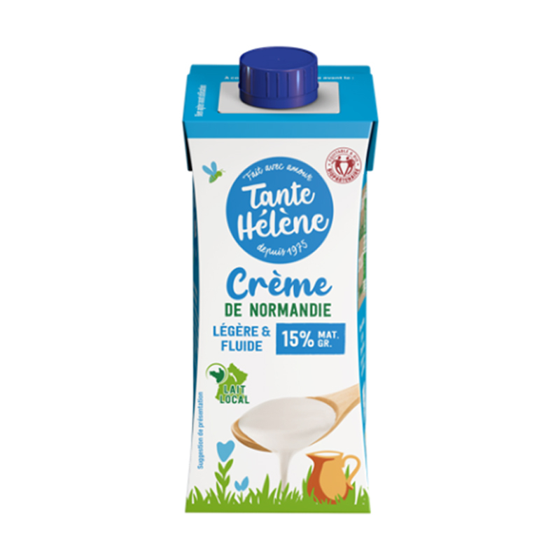 Crème fraîche légère bio 15%MG - 20cl