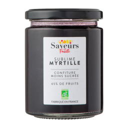 Confiture sublime extra de myrtille bio - 310g