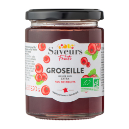 Gelée de groseille bio - 320g