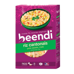 Riz cantonais bio aux pois cassés et maïs - 250g