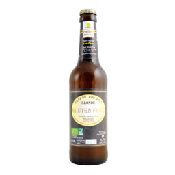 Bière blonde bio sans gluten - 33cl