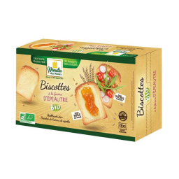 Biscotte à la farine d'épeautre bio - 400g