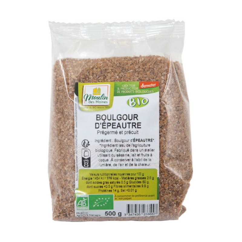 Boulgour d'épeautre prégermé bio - 500g