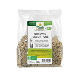 Graines de chanvre décortiquées bio - 250g