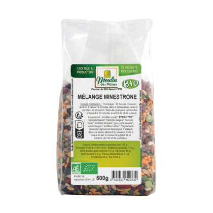 Mélange minestrone bio - 500g