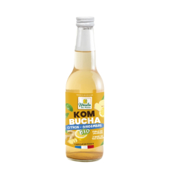 Kombucha citron gingembre bio - 33cl