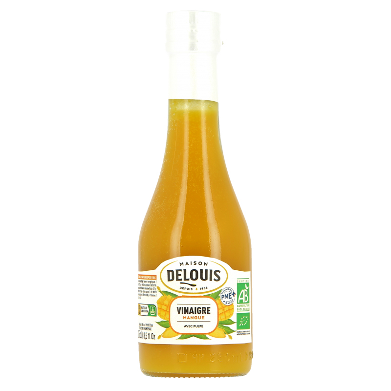 Vinaigre pulpé à la mangue 25 cl