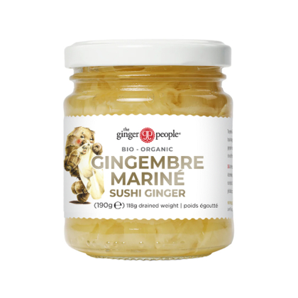 Gingembre mariné bio - 190g