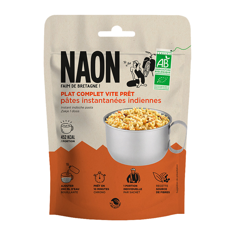 Pâtes instantanées indiennes bio - 125g