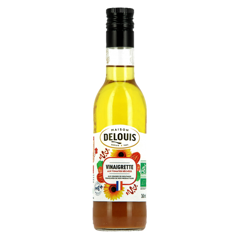 Vinaigrette aux tomates séchées bio - 360ml