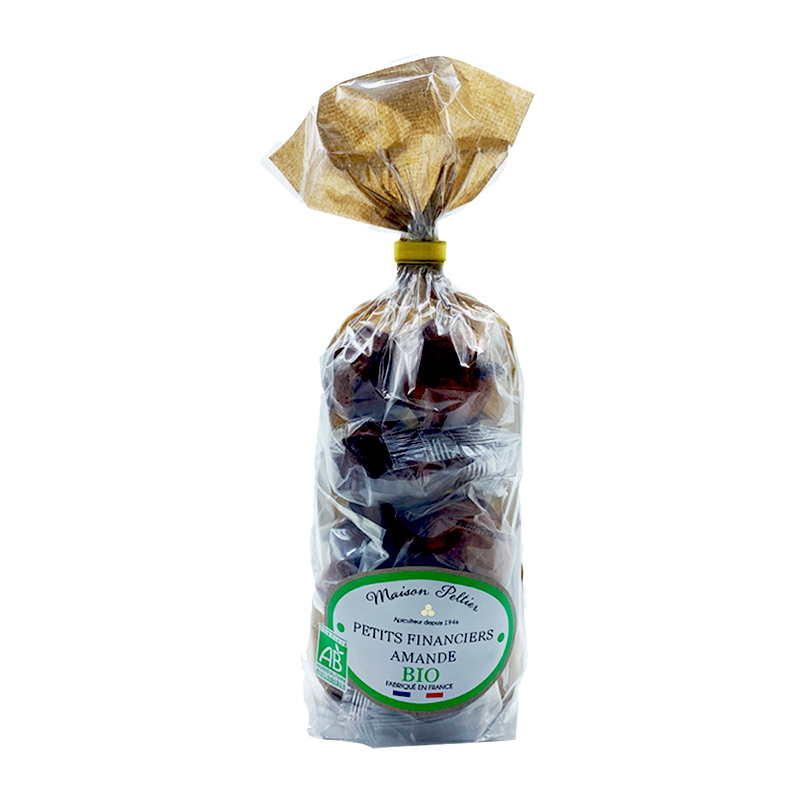Petits financiers bio au miel de France - 160g