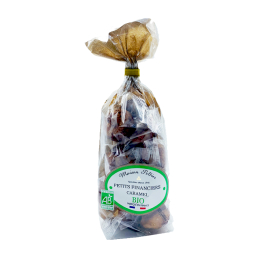Petits financiers bio aux éclats de caramel et miel de France - 160g