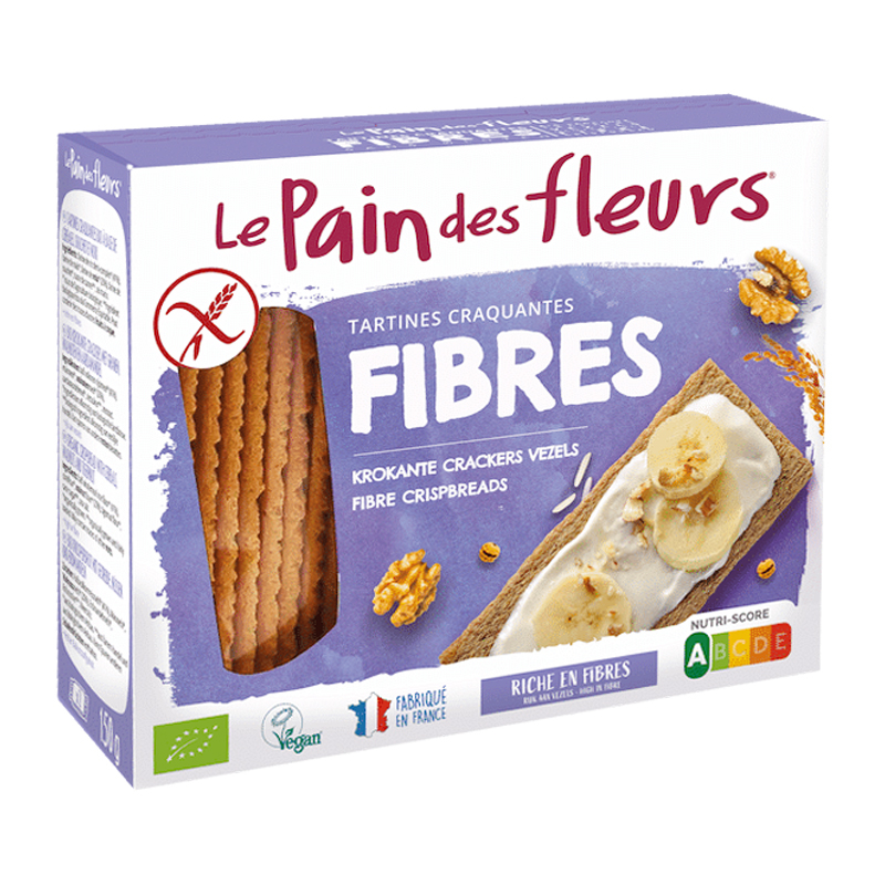 Tartines craquantes bio aux fibres - 150g