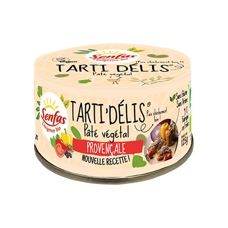 Terrine végétale bio Tarti Délis à la provençale - 125g