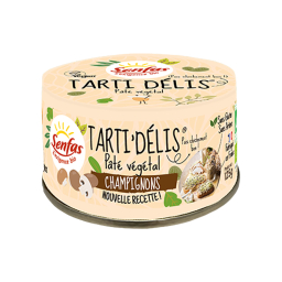 Terrine végétale bio Tarti Délis aux champignons - 125g