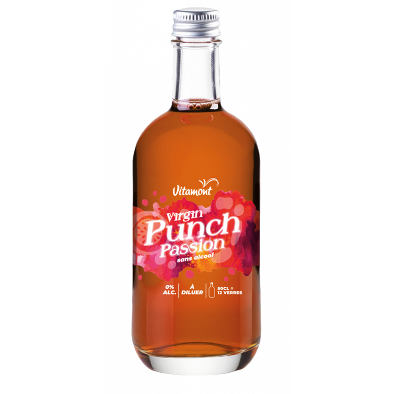 Virgin Punch passion bio à diluer - 50cl
