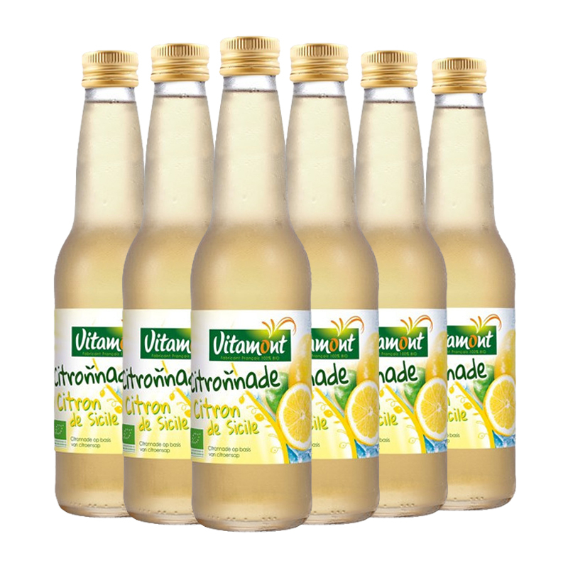 Citronnade bio au citron de Sicile - 6x33cl