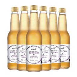 Extra soft curcuma ananas passion - 6x33cl