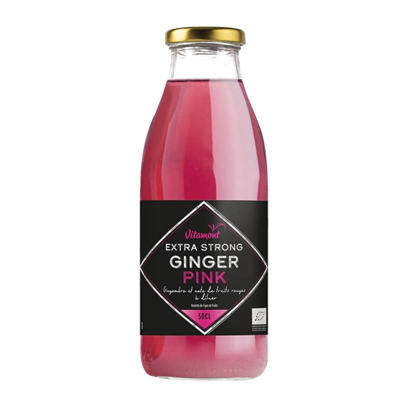Extra strong ginger pink bio - 50cl