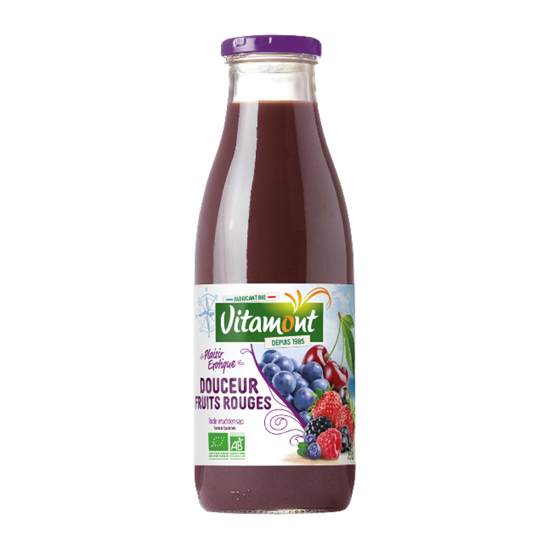 Jus douceur fruits rouges bio - 75cl