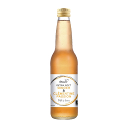 Boisson clémentine, fruit de la passion et gingembre bio - 33cl