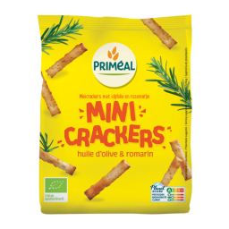 Mini Crackers à huile d'olive et au romarin - 100g