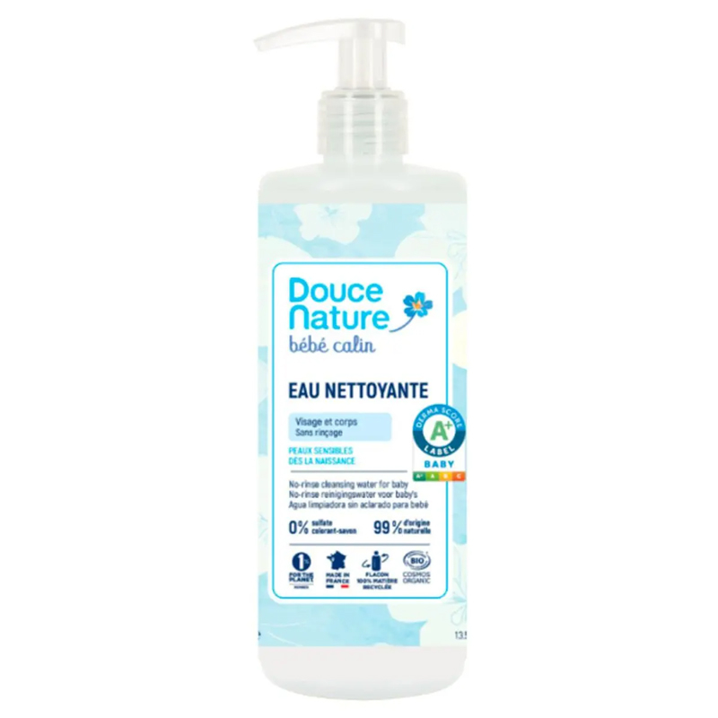 Eau nettoyante bébé au calendula bio - 400ml