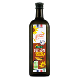 Huile de cuisson désodorisée bio - 1L